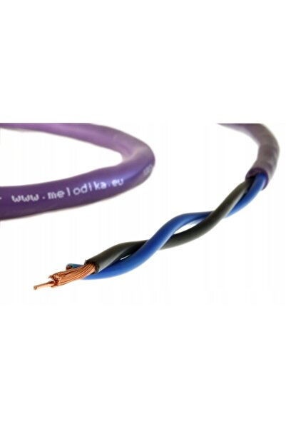 NO BRAND Melodika Mdsc2520 Purple Rain Cabluri pentru boxe OFC 4N 2m pereche