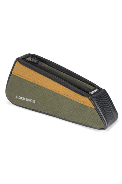 ROCKBROS 088 Geantă de bicicletă pentru cadru 0.25L Verde/Portocaliu