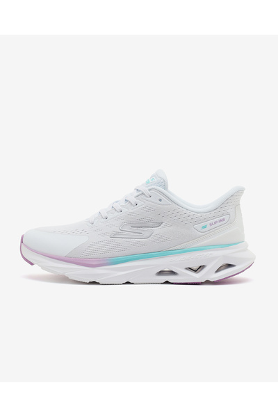 SKECHERS GLIDE-STEP VORTEX Kadın Beyaz Spor Ayakkabı 129825 WMLT