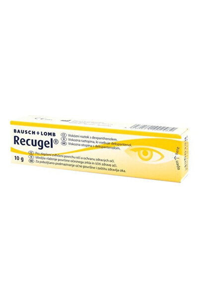 Generic Brand Recugel Eye Gel + Lomb Bausch + Lomb, 10 gm