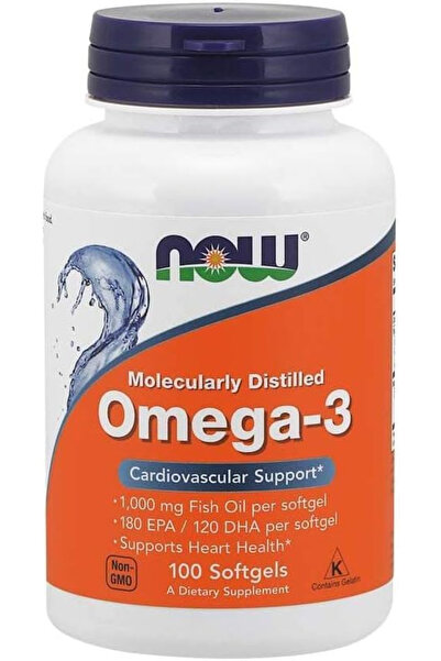 Now Food Now Foods Omega-3 1000Mg Softgels 100'S