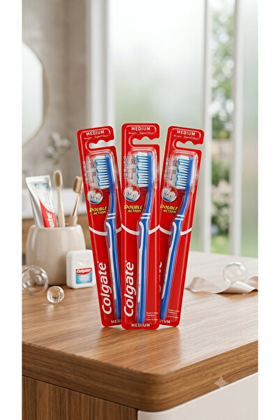 Colgate Colgate Extra Clean Medium Soft Toothbrushes Set of 3 (Colgate Extra ...