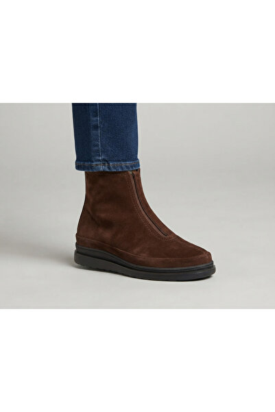 MARCO ROCCO Genuine Leather Zippered Boots Women's Shoes