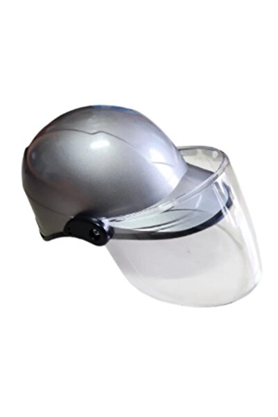 OEM KASK JOKEY BOYALI-fitilli CAMLI Gri
