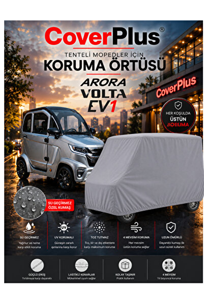 CoverPlus Volta Ev1 4-Wheel Electric Car Compatible Waterproof Cover-Uv Prote...