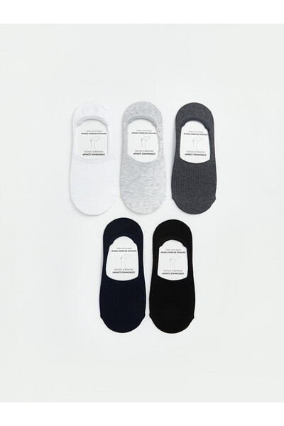 LC Waikiki Sparkling Choices from Shining Store Men's Ballerina Socks 5 Pack