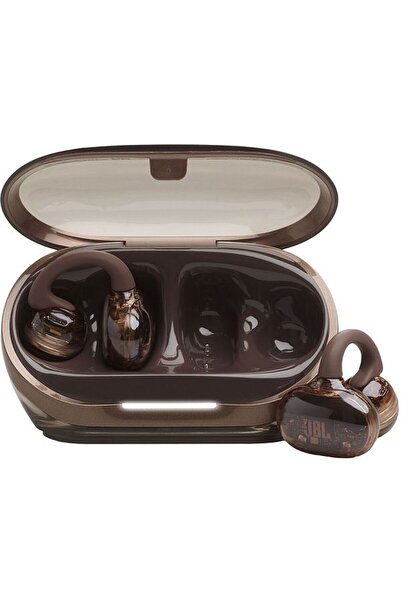 JBL Căști Soundgear Clips, True wireless, Bluetooth, Open-ear, Microfon, maro