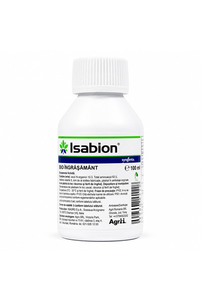 SYNGENTA Isabion – Biostimulator pe Baza de Aminoacizi si Peptide – Mar, Par,...