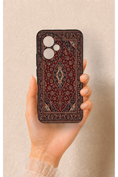 Vip Case Honor 400 Uyumlu Acem Halı Desenli Silikon Kılıf