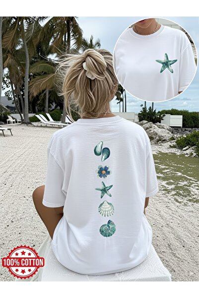 puolikuu Unisex Comfortable Fit Tshrit Printed Tshirt
