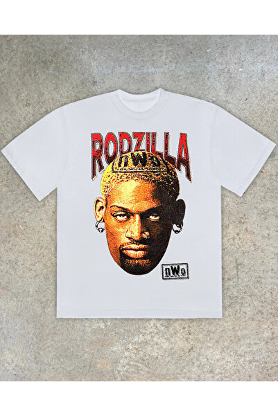 Grafftee Clothing Rodzilla Printed Unisex Oversize T-Shirt