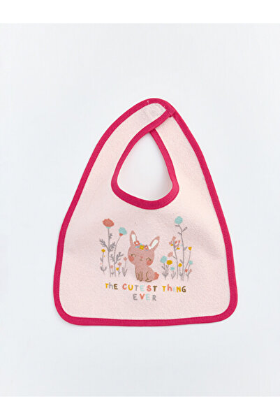 LC Waikiki Sparkling Choices Printed Baby Girl Bib from Shining Store