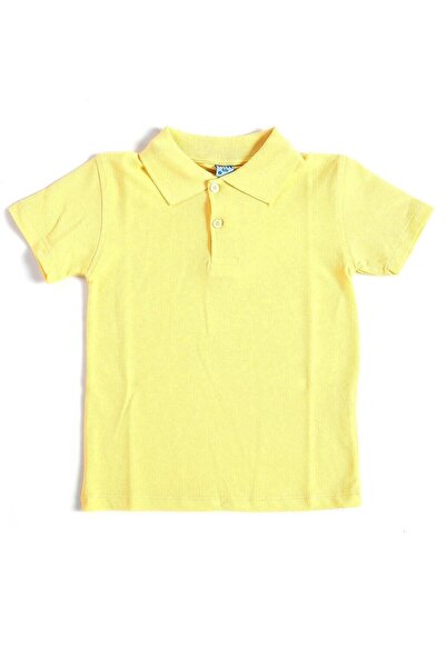 BLACK SWALLOW Unisex Kids Polo Collar Short Sleeve School T-Shirt-Bs
