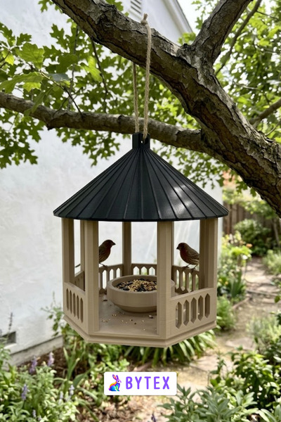 BytexStore Kamelya Kuş Yemliği – Bahçe ve Balkon İçin Dekoratif Yem Yuvası