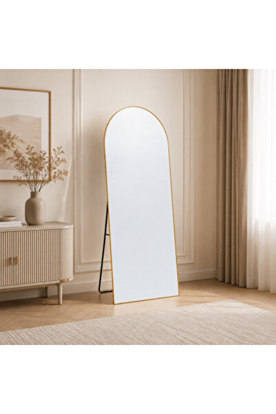 on home M34 Gold Stand Mirror 180x70 cm
