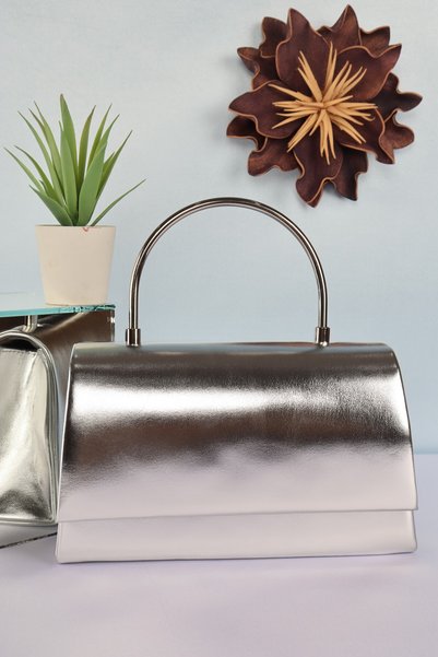weem bag Elysara Eb0500 |   Mat Metal Sapli Evening Dress Bag