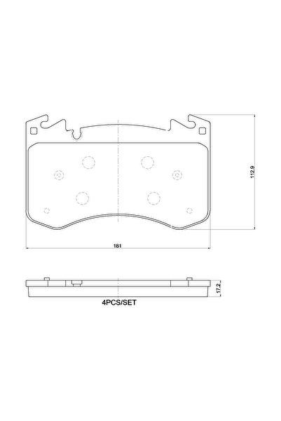 Brembo Set Placute Frana Frana Disc Land Rover Range Rover 5/Range Rover Spor...