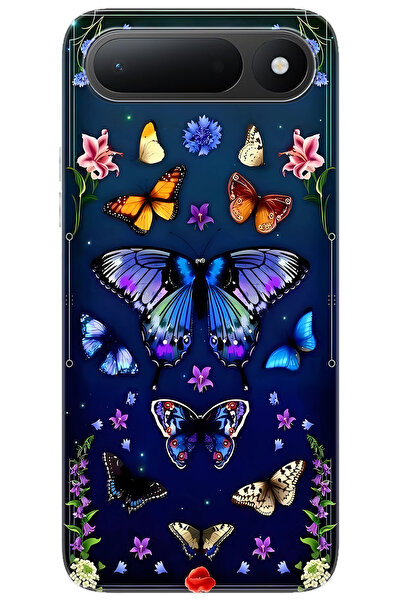 TECNO Spark 50 5G (KN8) Uyumlu Kılıf Desen Baskılı Silikon Kelebek STK:669 CP...