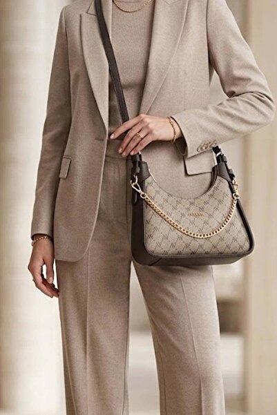 Armine 386-26Y Women's Shoulder Bag Mink