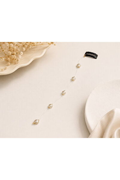 Archhazel Jewelery Sea Shell Detailed Dangle Clip Hairpin