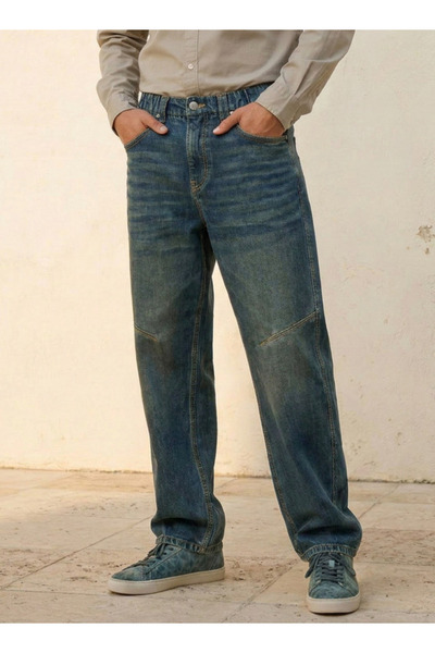 Lee Cooper Baggy Fit Mid-Rise Jeans
