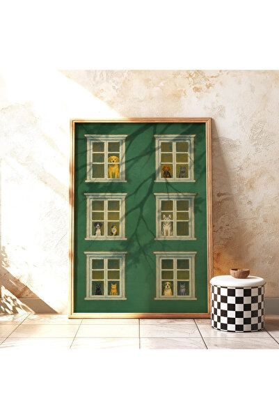 Tuba Decor Επιτραπέζια ζωγραφιά με ξύλινο πλαίσιο ενός τεμαχίου