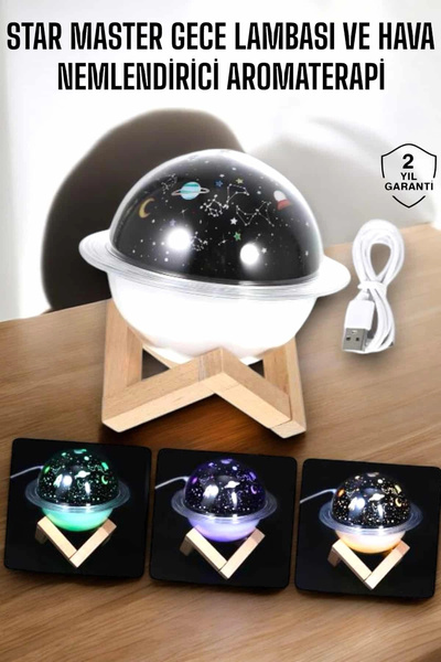 ARMÜZ Aromatherapy Air Humidifier Table and Night Light