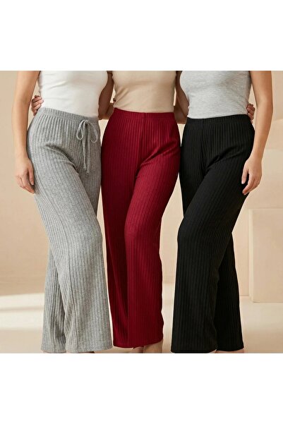 Sashaa Collection Sashaa 3-Piece Women's Lycra Comfortable Pants & Sweatpants...