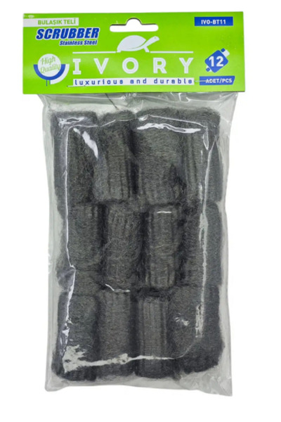 Generic Brand Durable Thin Wire Dishwashing Wire 12 Pieces