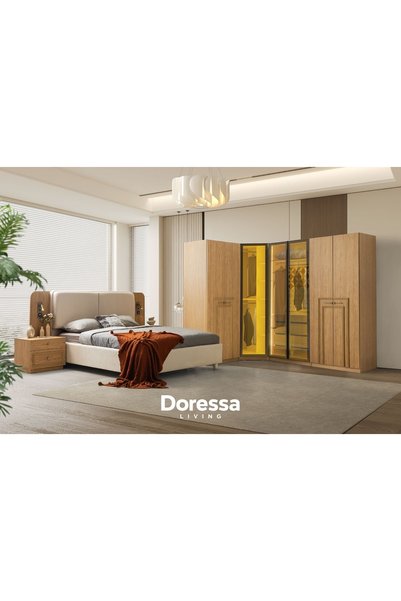 Doressa Living Katre Köşe Yatak Odası Takımı