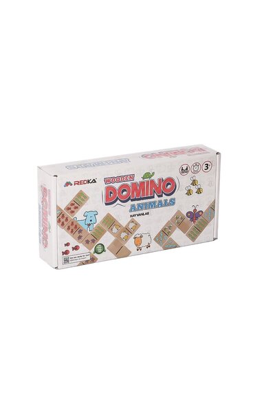 Redka Wooden Domino Animals Ages 3+