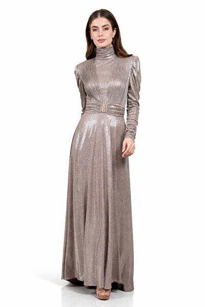 ELEGANZA LA MODE Gold Women's Dress – ELM D 419