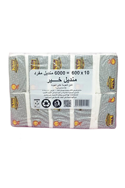 Generic Brand خير 600 × 1PLY (عبوة من 10 قطع)
