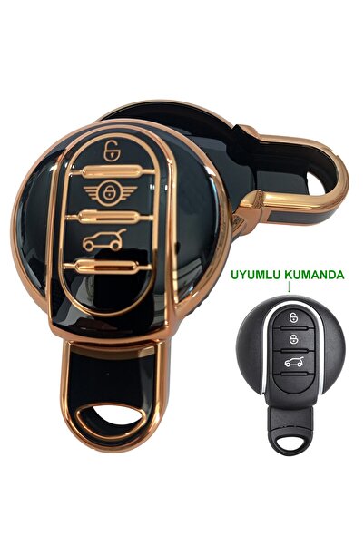 Kasey Mini Cooper Countryman Compatible Remote Key Case Cover Auto Keychain 3...