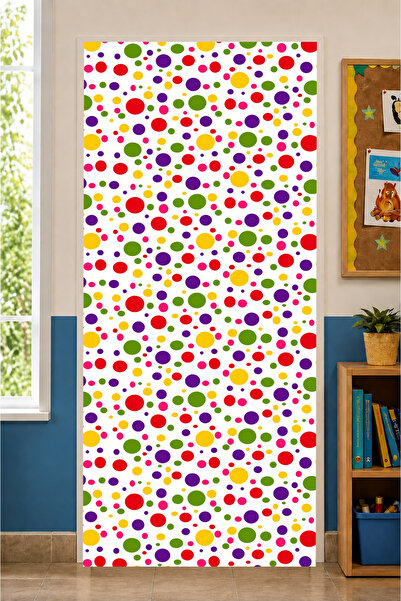 PROMISEBACKDROP2 زينة باب مرنة مقاس 190x75 سم، زينة باب من القماش، زينة باب ل...
