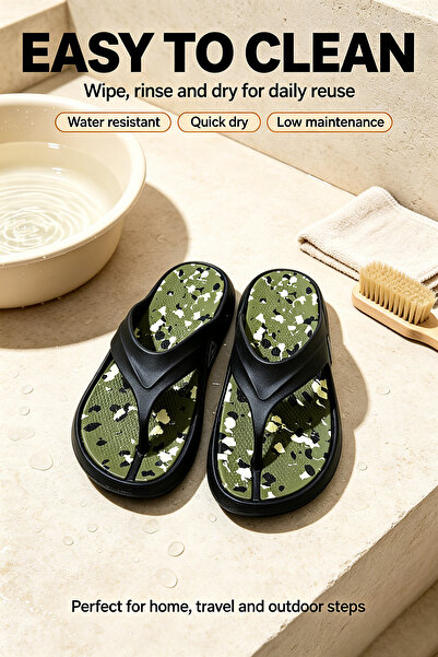 Amity Footwear KSA صنادل رجالية مريحة لدعم قوس القدم، خفيفة الوزن للغاية مع و...