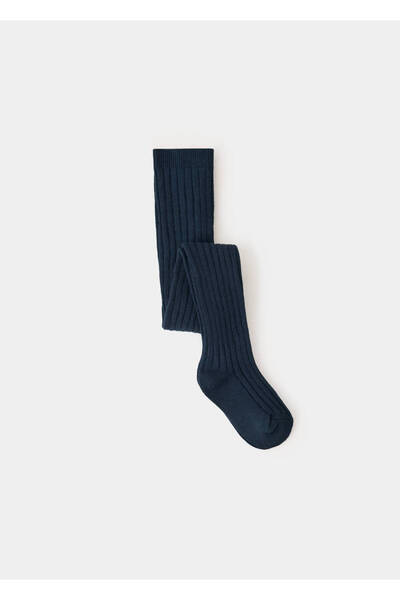MANGO Baby Ribbed knit tights