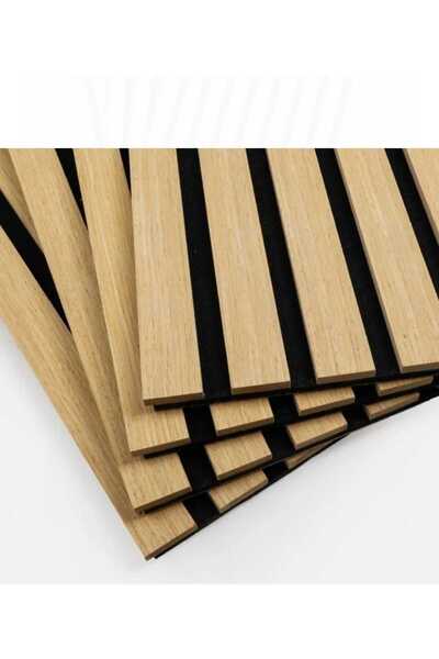 OEM Autocolant de Perete Model Riflaj cu Efect Lemn 60x32,5cm - 4buc