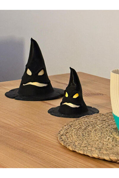 Genel Markalar Tekli harry potter şapka Dekoratif Figürlü LED’li Tealight Mum