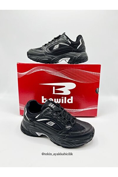 Bewild Yüksek Taban Yılan Derisi Detaylı Kadın Sneaker & Spor Ayakkabı
