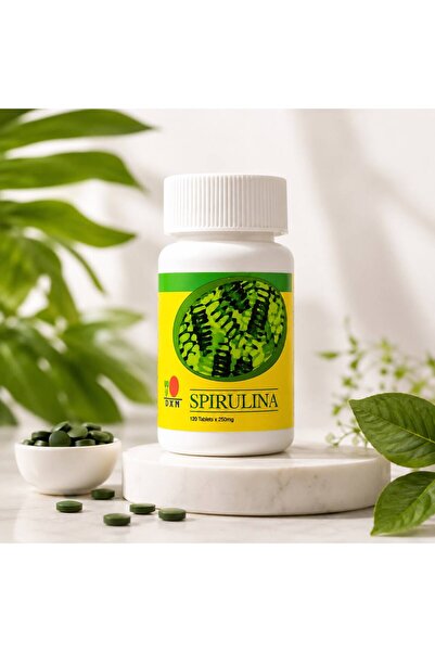 DXN Spirulina (120 Tablet x 250 mg) – Doğanın Süper Gıdası