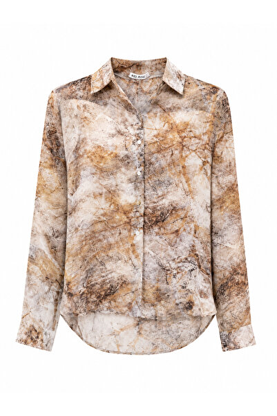 alweshah alahmar Women's Transparent Shirt
