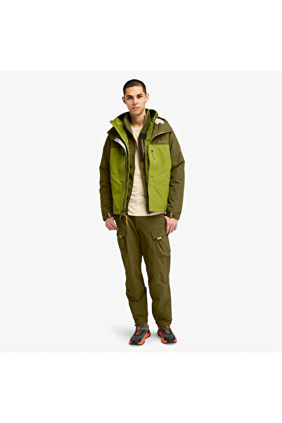 Timberland S Ridge Mobi Flex Tech 3L Waterproof Erkek Yeşil Ceket