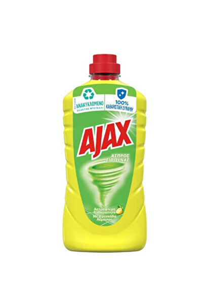 Ajax ΑΣΠΡΟΣ ΣΙΦΟΥΝΑΣ 1lt - (ΛΕΜΟΝΙ)
