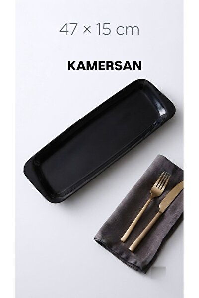 Kamersan TEKLİ SATILMAKTADIR Uzun Tavuk Tabağı 40x15 cm Melamin Sunum Tabağı ...