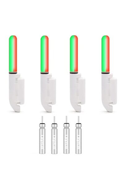 Feedermania Indicator luminos inteligent pentru lanseta de feeder, Set de 4 b...