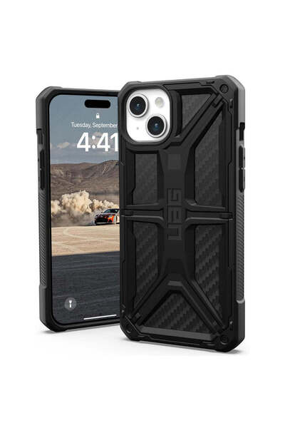 UAG Θήκη για iPhone 15 Plus, Monarch, μαύρο - μαύρο
