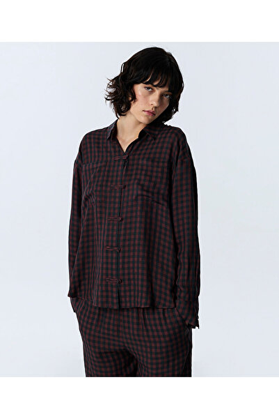 Twist PÖTİKARE DESEN OVERSIZE GÖMLEK