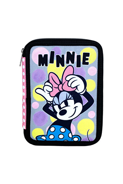 disney minnie Όμορφο σε ροζ διώροφη κασετίνα, πλήρης.
