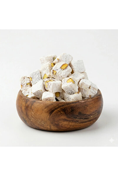 Çifte Kavrulmuş Antep Fıstıklı Sütlü Mini Lokum-1 kg